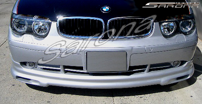 Custom BMW 7 Series Front Bumper Add-on  Sedan Front Lip/Splitter (2002 - 2004) - $390.00 (Part #BM-018-FA)